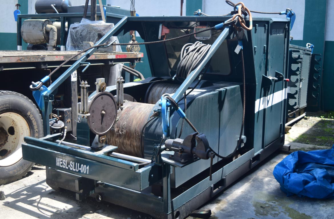 Slickline Winch Mosh Energy Services Limited